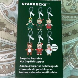 NWT Starbucks Surprise Reusable Hot Cup Lid Stopper
